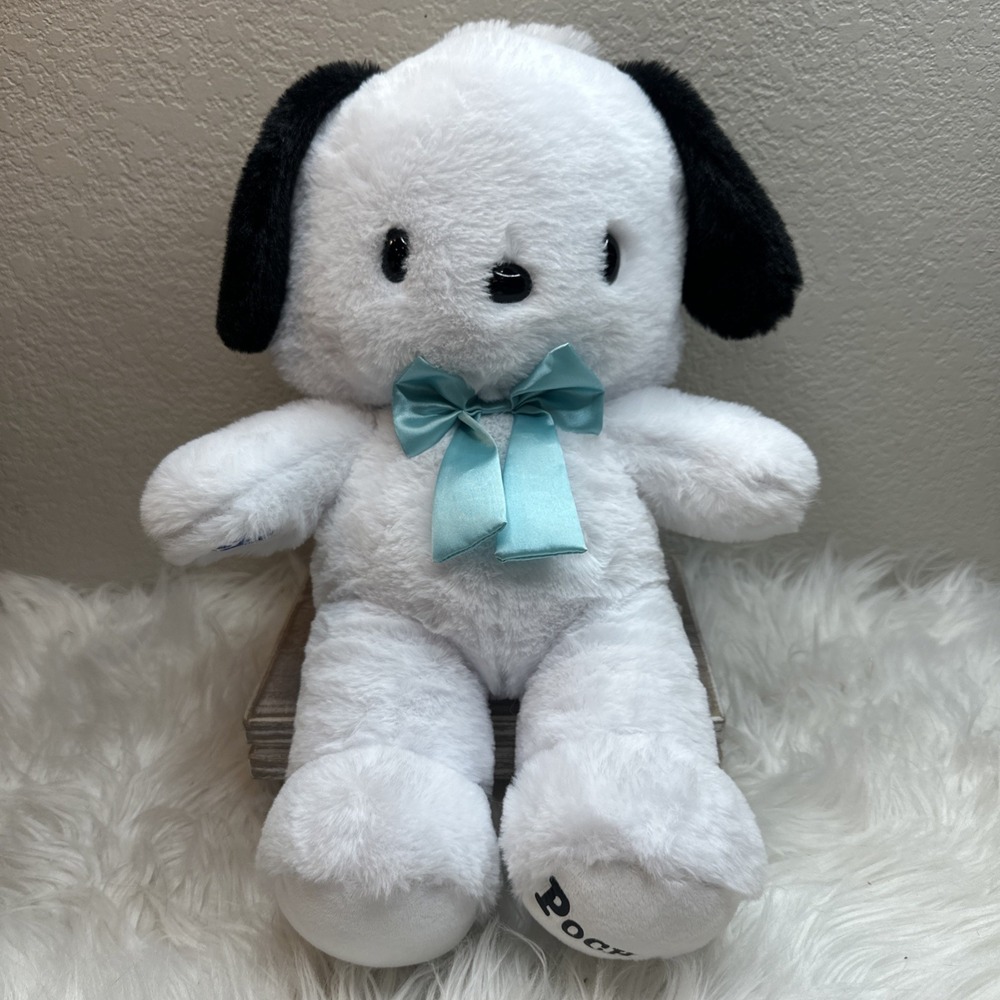 $28 🌙 Build-A-Bear Pochacco 16" Plush Sanrio Hello Kitty 2025 PRISTINE CLEAN